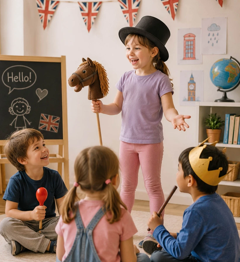 Teatre, música i joc, en anglès - Infantil